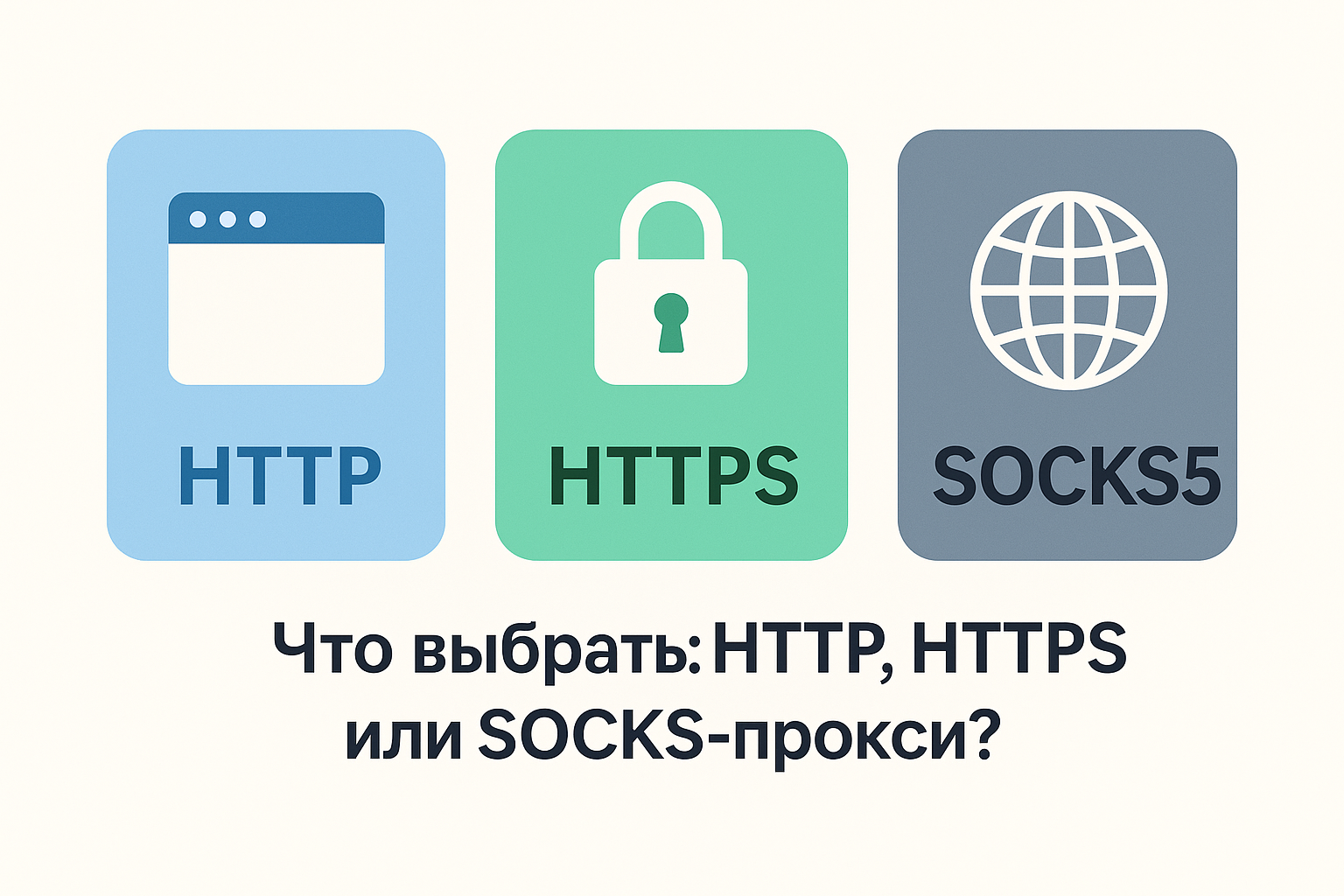 https или socks