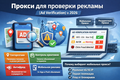 Прокси для проверки рекламы и Ad Verification