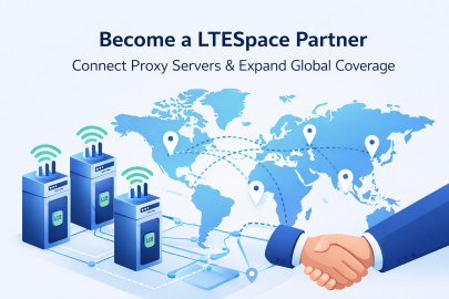 LTESpace partner connecting proxy servers