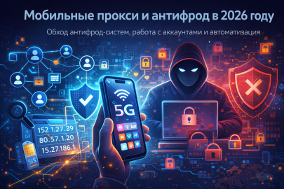 Мобильные прокси и антифрод в 2026 году