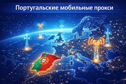 Португальские мобильные прокси с мобильными IP-адресами Португалии