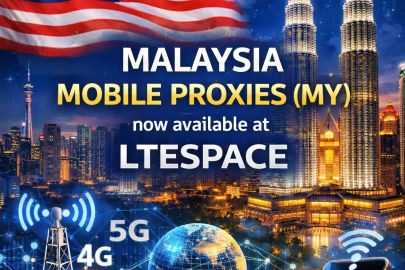 Malaysia Mobile Proxies MY LTESpace