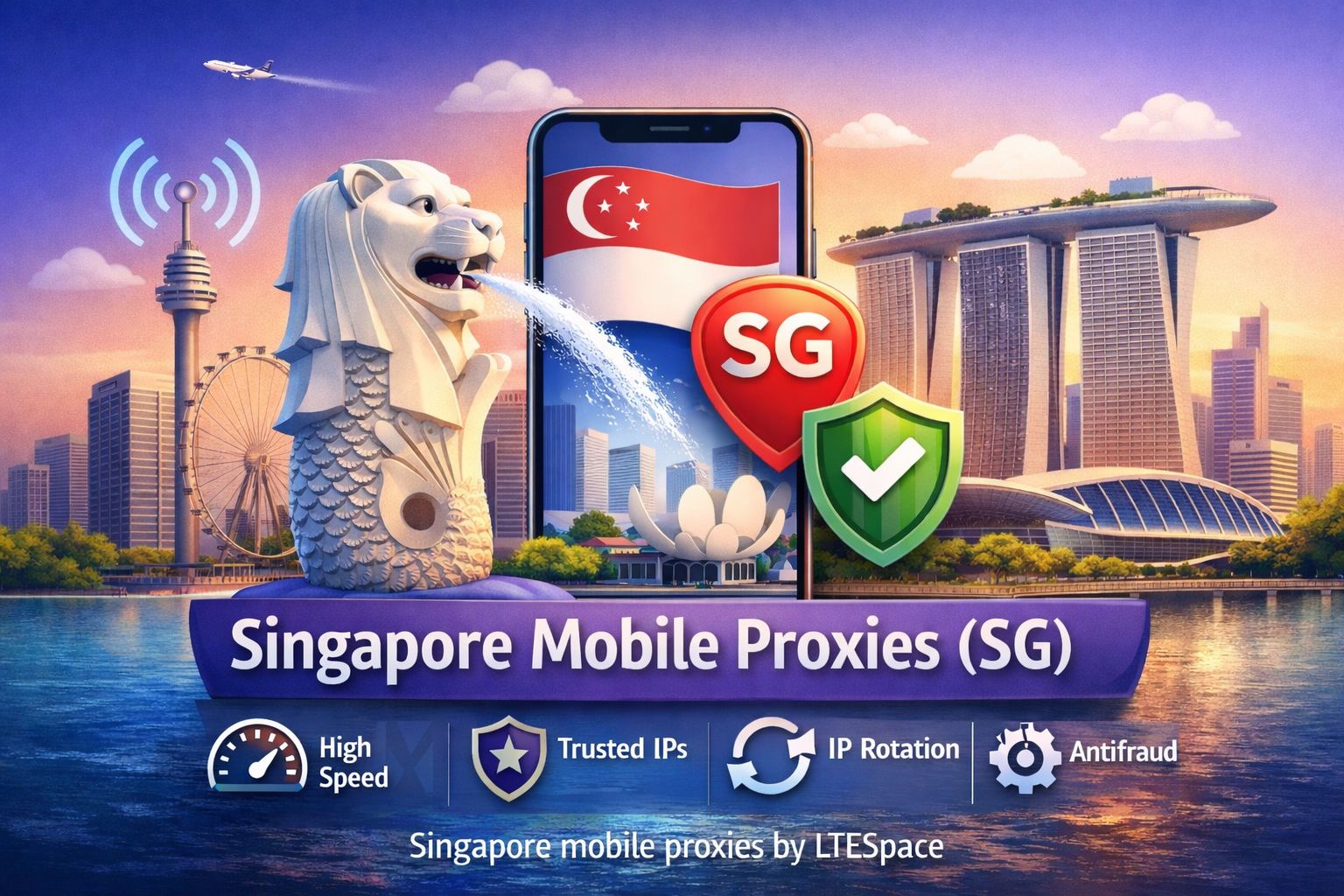 Singapore mobile proxies SG with trusted mobile IPs