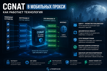 cgnat в мобильных прокси схема работы nat