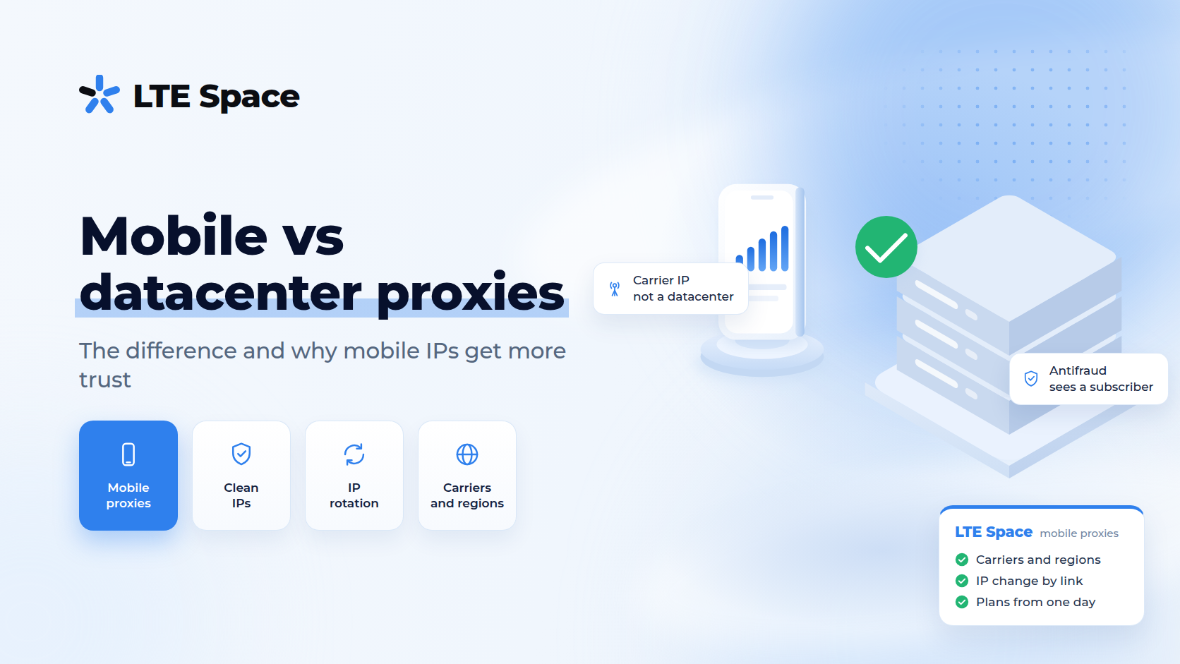 Mobile vs datacenter proxies: the difference